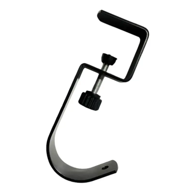 Stand Up Desk Store Clamp-On Under Desk Storage Hook Clamp-On Under Desk Headphone Hanger for Bedroom Classroom Desktop Hook