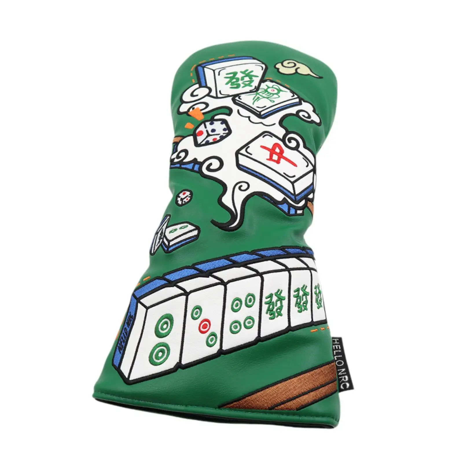 

Golf Wood Headcover Long Neck PU Golf Club Head Cover for Sports Golfer Gift