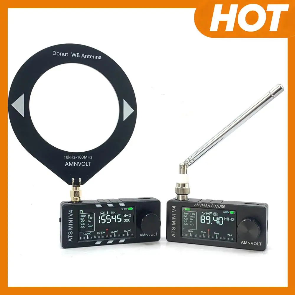 

Полнофункциональное DSP-радио с усилителем для наушников, портативный AM/FM-приемник, транзисторное карманное радио с поддержкой LSB и USB для использования в помещении и на улице