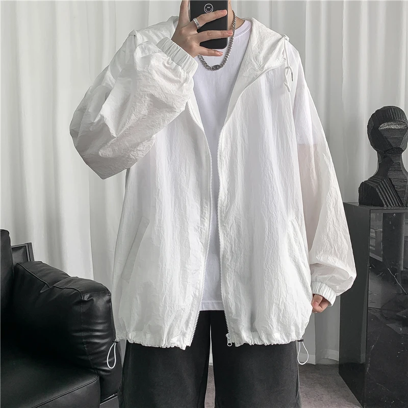 

Солнцезащитная шапка из ледяного шелка для активного отдыха, свободного кроя, для мужчин и женщин, тонкая, дышащая, летняя модная одежда для пар