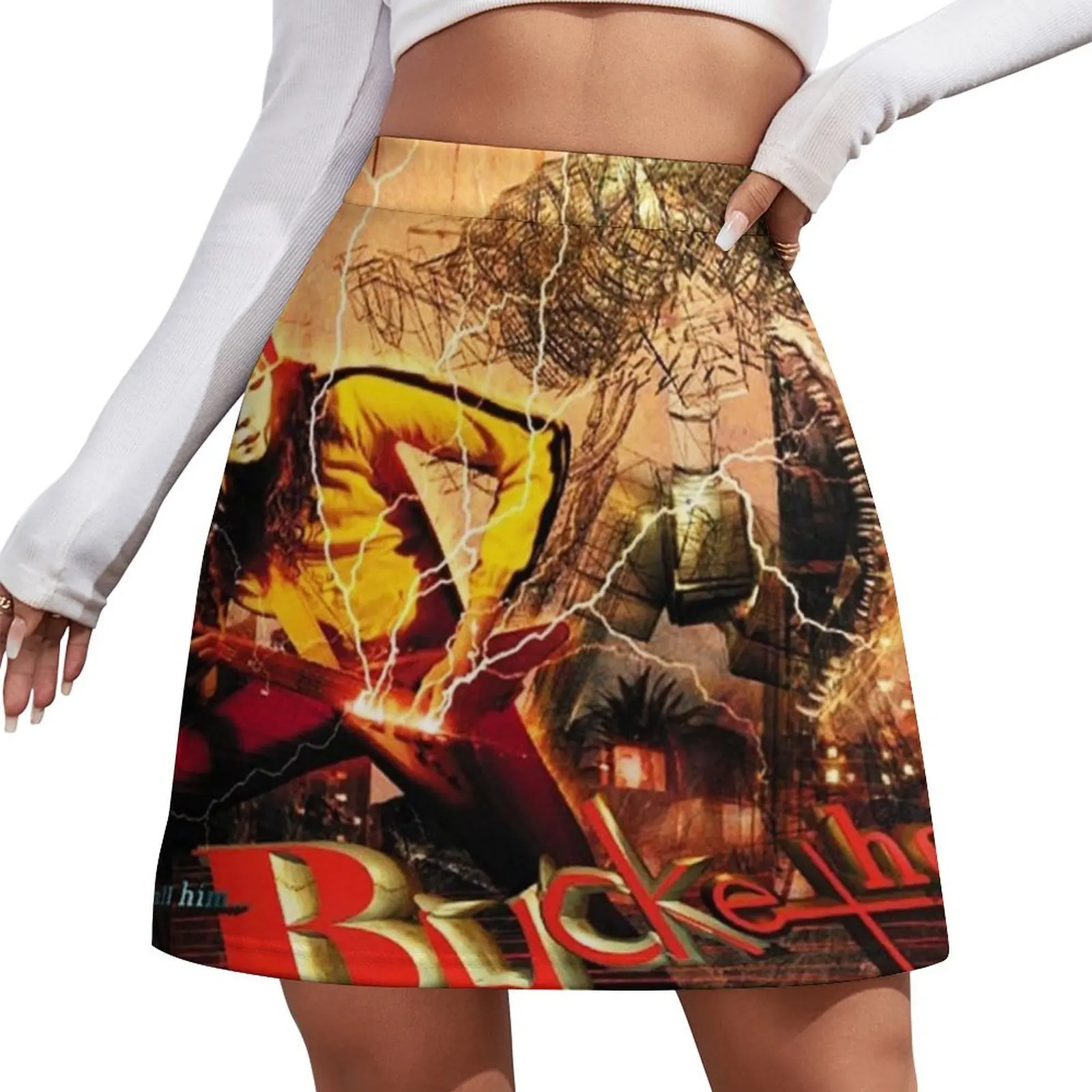

land buckethead robots tour 2021 siangrabu Mini Skirt 90s vintage clothes clothes for women new in clothes Skirt shorts