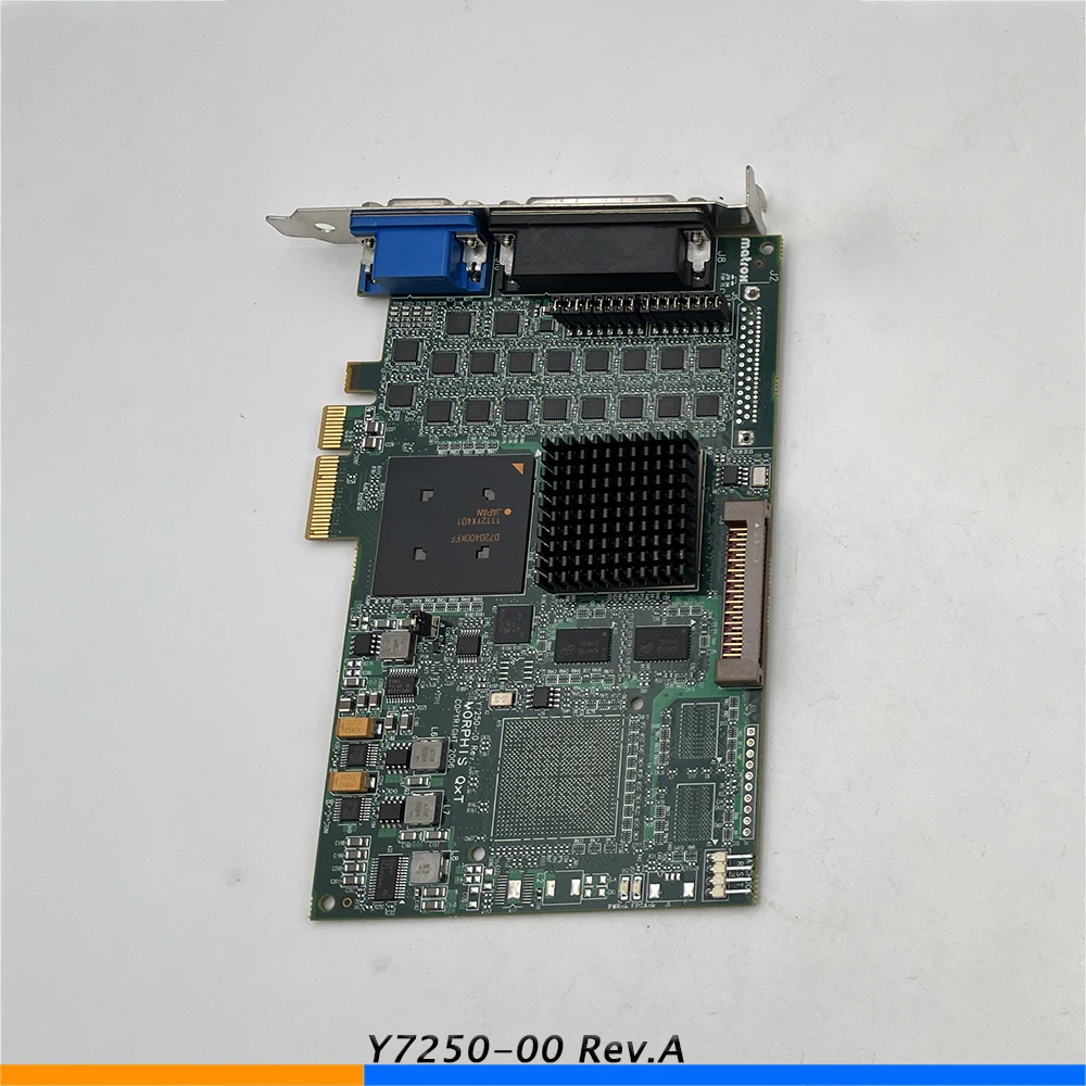 For MATROX MORQ/16VD Y7250-00 Rev.A PCI-E MORPHIS QXT image capture card