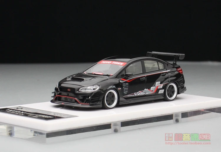 1:64 سوبارو امبريزا فاريس WRX STi VAB S4 نموذج مصغر من الراتنج، ديكور للبالغين، لعبة للأولاد، هدية عيد ميلاد للأطفال