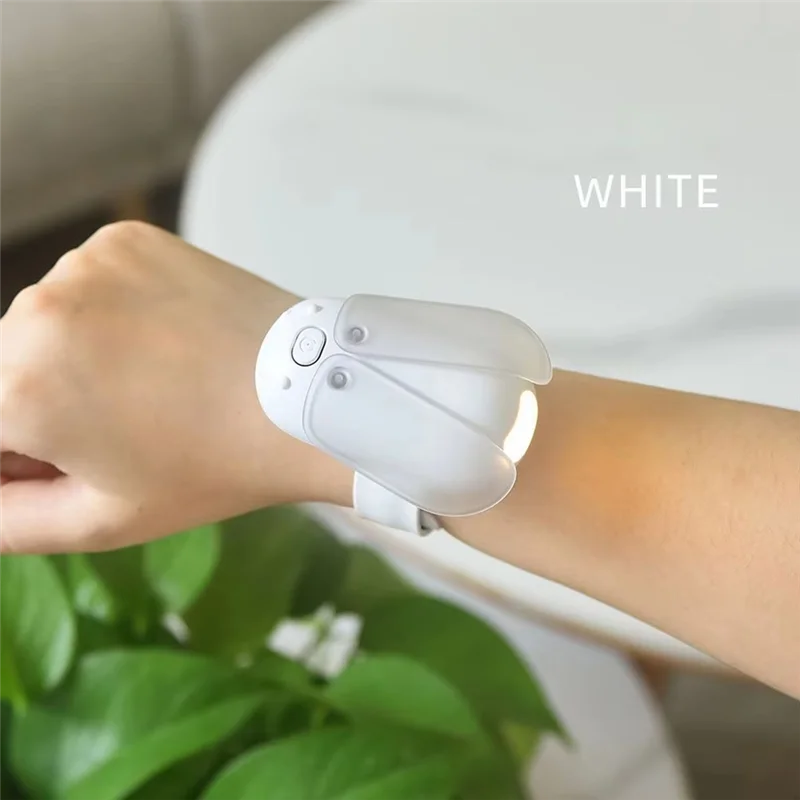 ضوء معصم صغير على شكل يراع قابل للتعديل من ABKO مثالي للقراءة في الهواء الطلق وإضاءة ليلية مغناطيسية