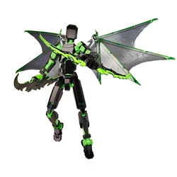 1 Set DIY Decompression Tool Lucky 13 Figure Robot Toys Joint Movable 3D Printing Generation Dummy Titan13 Doll Action Figure