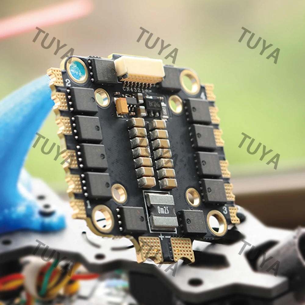 8B50A 4-in-1 ESC 2-6S 50A Continuous Low-Noise PWM Active Freewheeling  Damped Light Regen Braking for Racing FPV Drones