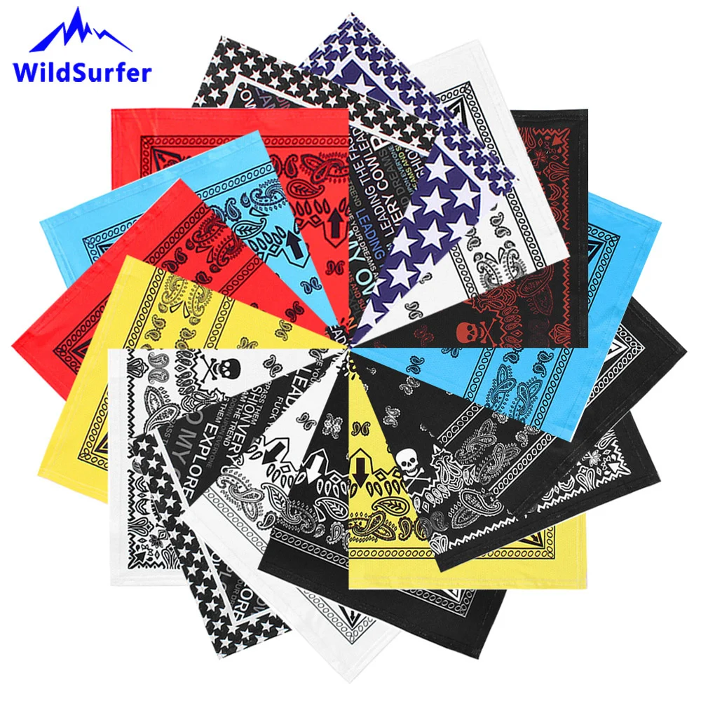 

58cm Ice Silk Face Mask Paisley Scarf Head Wrap Fishing Hiking Balaclava, Hip-Hop Bandanas, Duray Headwear,Rapper Headscarf