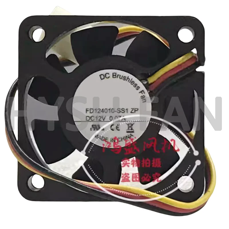 

New Original 4010 FD124010-SS1 ZP 12V 0.07A Two-wire Cooling Fan