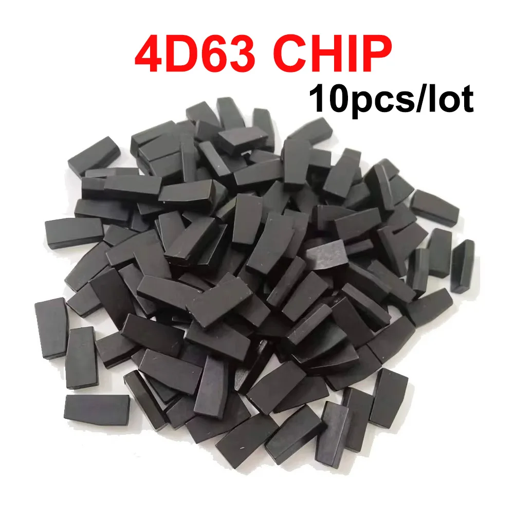 10pcs/lot 4D63 40/80bit ID63 ID83 TP33 Blank Ceramic Transponder Chip for Ford for Mazda Car Key