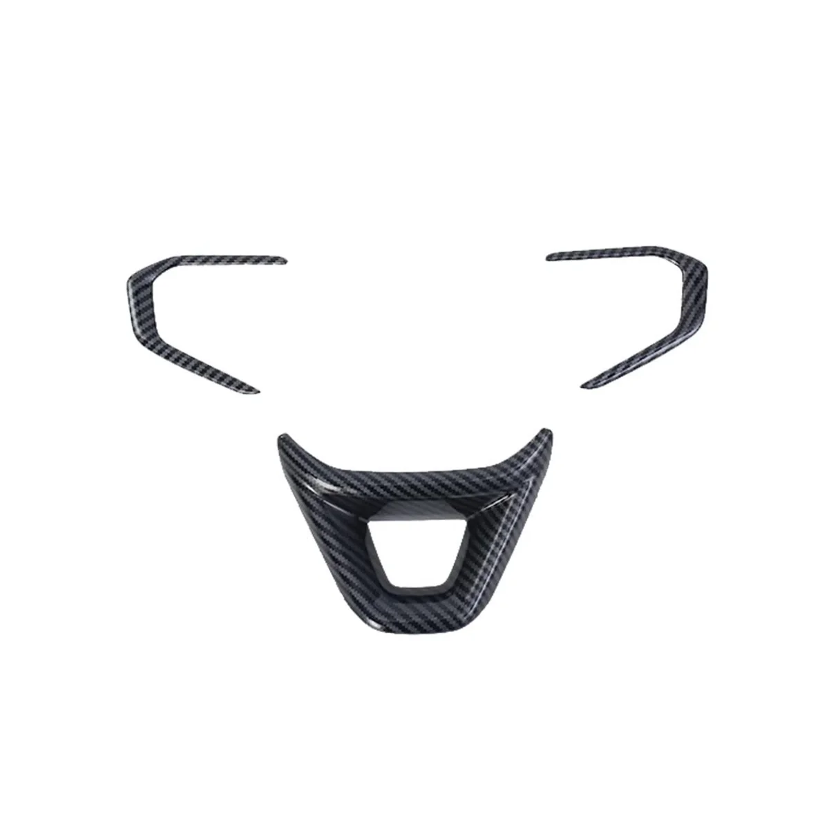 

Для Chevrolet Seeker Trax 2023 2024 чехол рулевого колеса автомобиля Trim, декоративные аксессуары для интерьера, ABS углеродное волокно