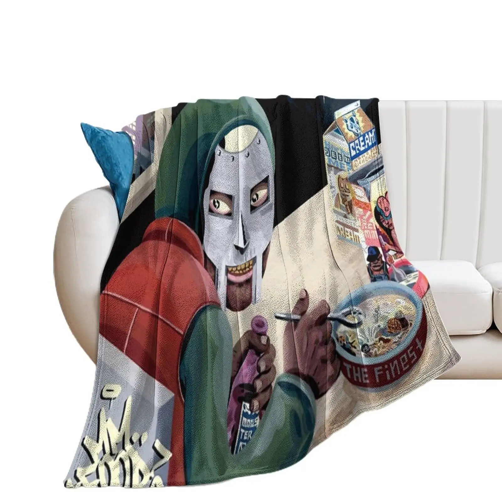 ALL CAPS-MF COMIC Throw Blanket manga Plaid on the sofa Blankets