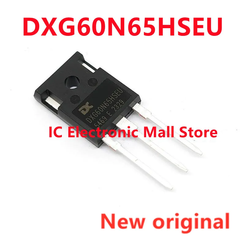 Igbtパワートランジスタ,60a,650v,100% オリジナル,dxg60n65hseu,60n65〜-247, 10個