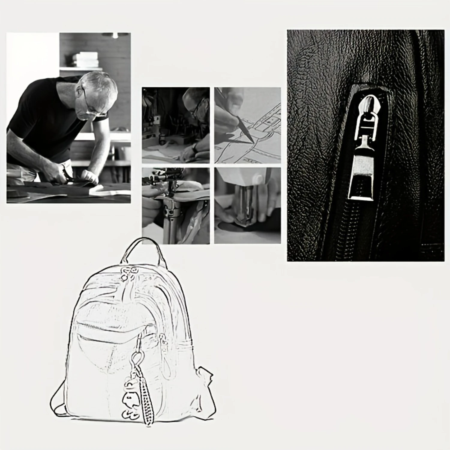 Large Capacity Backpack, PU Leather Lightweight Shoulder Bag, Travel Commuter Bag - Ideal for Daily Use & Travel
