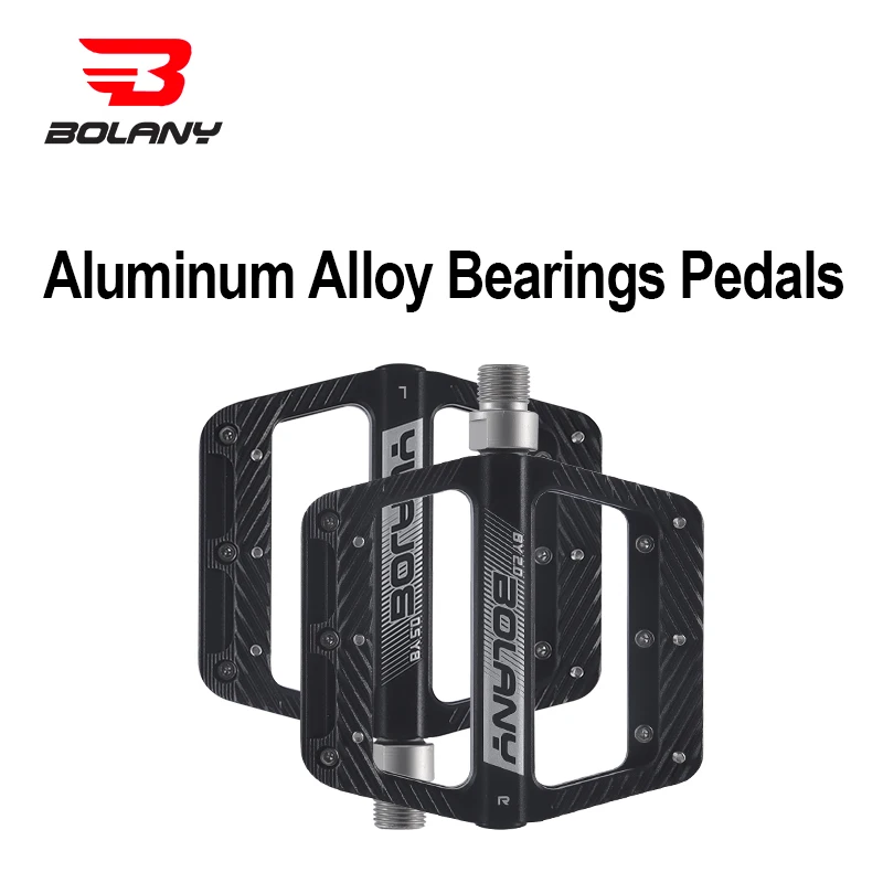 

BOALNY pair Bearings Bicycle Pedals Ultralight Aluminum Road Bmx Mtb Pedals Non-Slip Waterproof pedal Bicycle Accessories