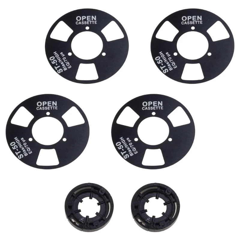 Lightweight Metal Reel Homemade Metal Reel To Reel Cassette Speaker Accessories Simple Operation Unleash Musical