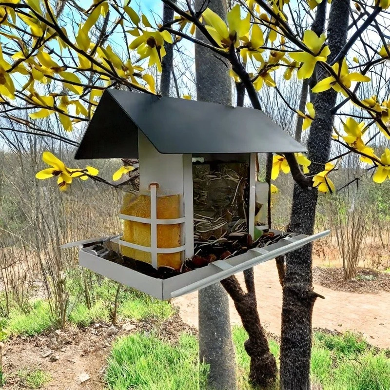 

Outdoor Crafts Garden Bird Feeder Decoration Outdoor Hanging Hummingbird House