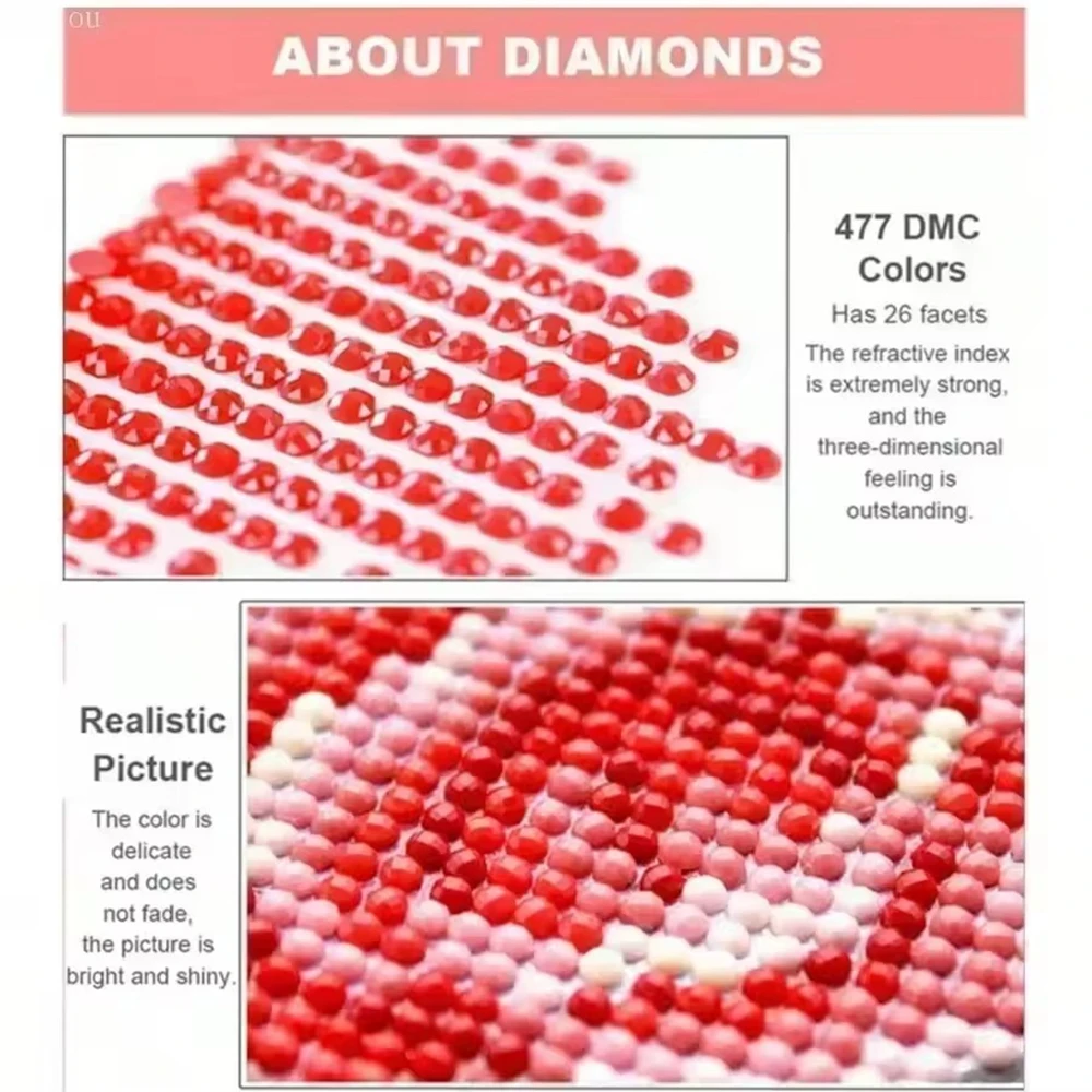 EverShine Diamond Painting Mou - Embroidery Lips review and price
