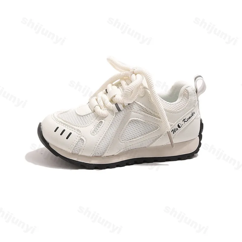 الأطفال تنفس شبكة منخفضة أعلى أحذية رياضية غير رسمية 2025 الخريف جديد الصبي موضة الاتجاه تنوعا مريحة عدم الانزلاق أحذية رياضية #6