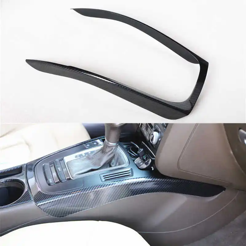 

Car Center Console Gear Shift Frame Decoration Cover For Audi A4 A4L B8 A5 2009-2016 Modified Styling Interior Auto Accessories