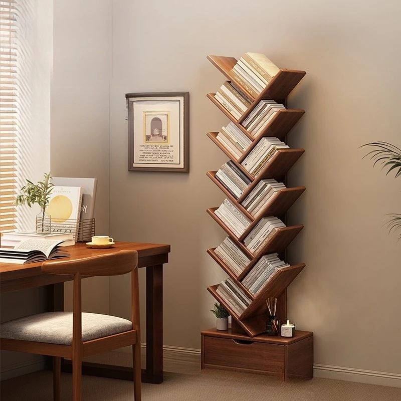 Solid Wood Bookshel…