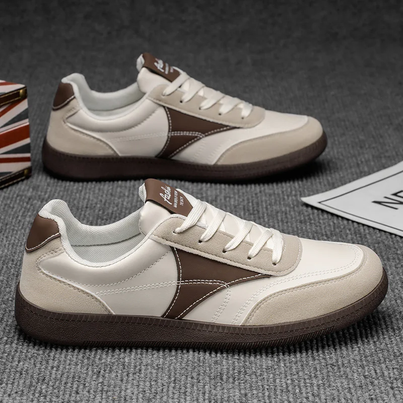 Men's Versatile Low Top Casual Sports Shoes Flat Trendy Autumn Trend Flat Shoes Comfortable Men's Footwear