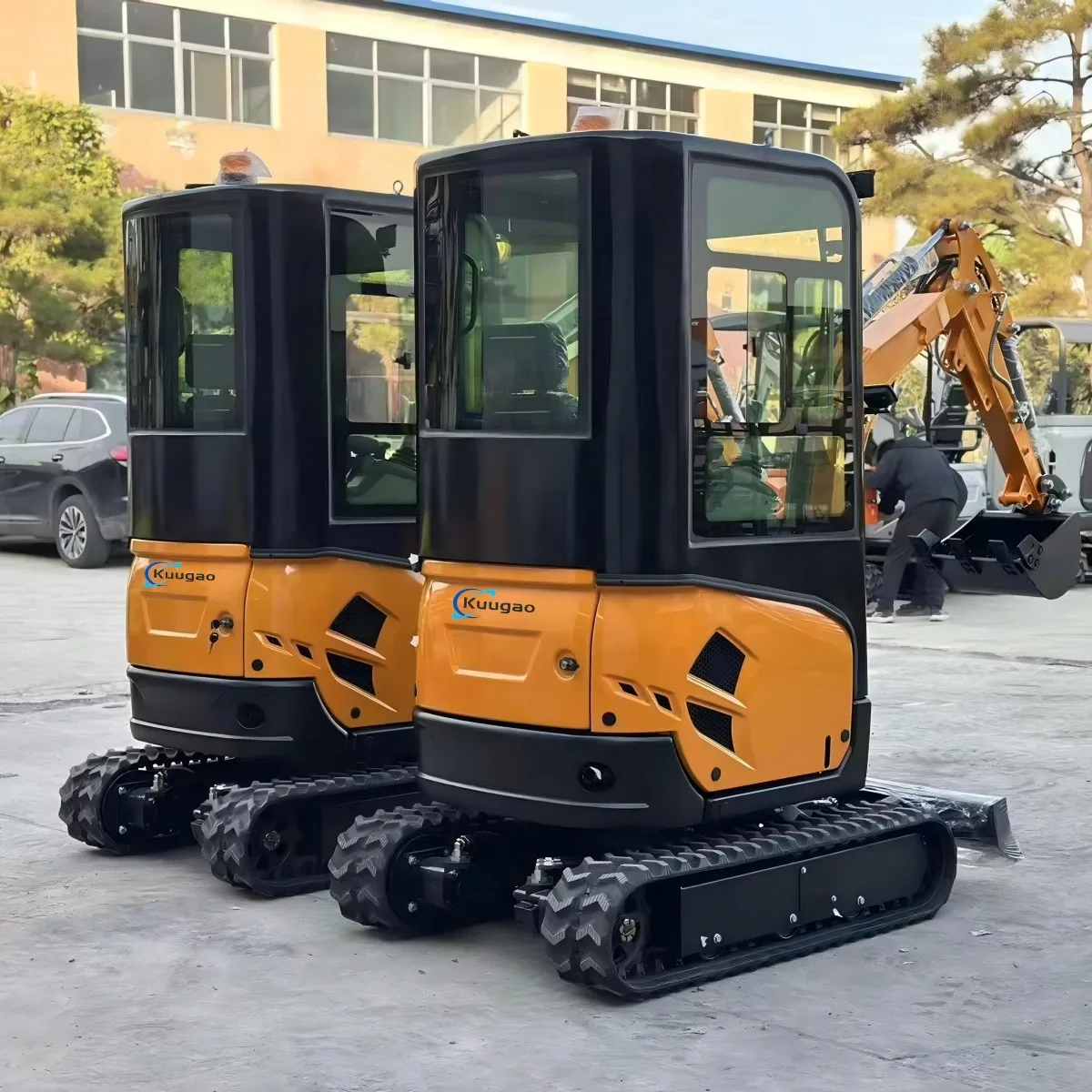 Mini Excavadora de 1.8 Toneladas y 2 Toneladas con Envío Gratuito, Excavadora Hidráulica China, Mini Bagger, Micro Excavadora de Fábrica, Excavadora Pequeña Yanmar