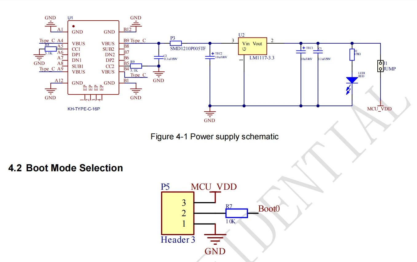 Puya PY32F003 Development Board, Kit Kit evaluasi mikrokontroler