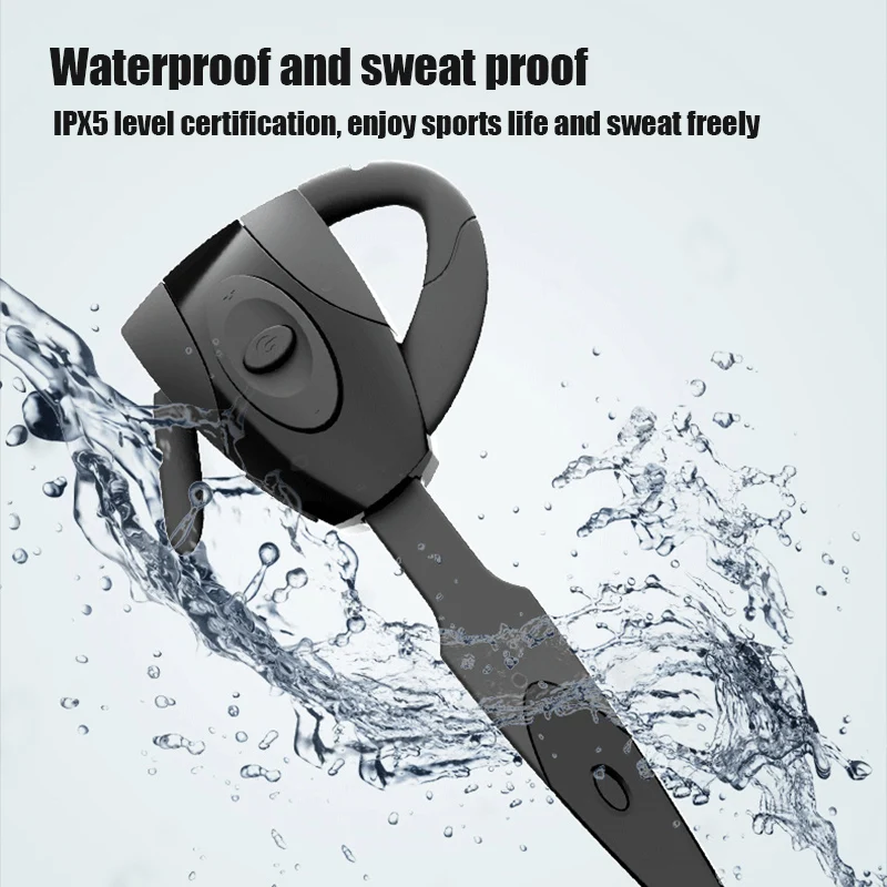 #Wireless Headphones Business Earphones Bluetooth-Compatible Headset Microphone Rechargeable Standby Car Driving Sport Handsfree image 4