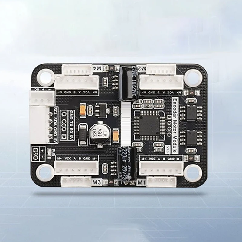 4 Way Encoded Motor Drive Module Onboard Voltage Stabilizing Circuit Motor Control Smart Car Dedicated To Robot Car Part