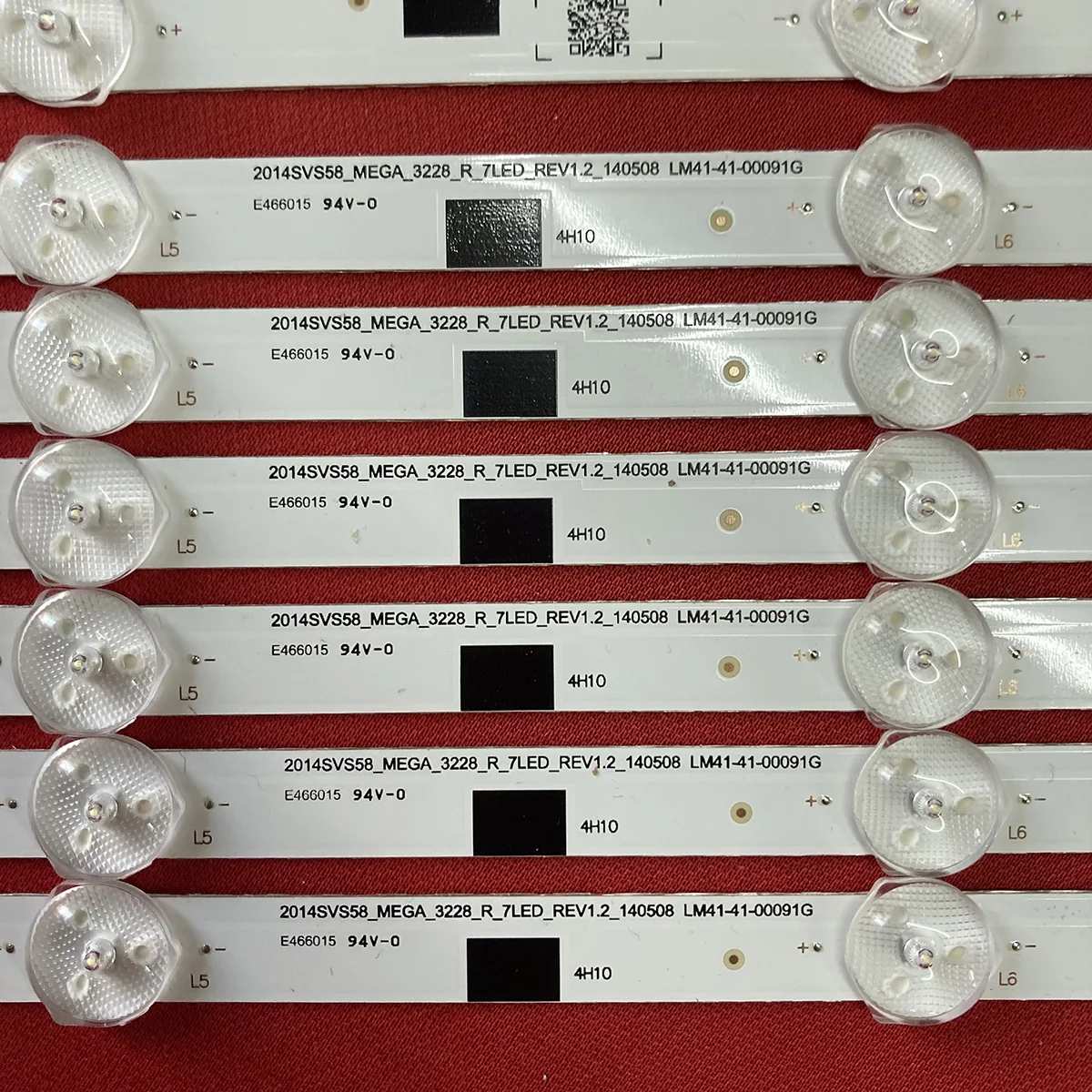 LED 스트립, 2014SVS58 MEGA 3228 Samsung UA58H5203 UE58H5205 UE58J5000 UN58J5190AF UE58J5200AW DMGE-580SMB-R3 LM41-00091G