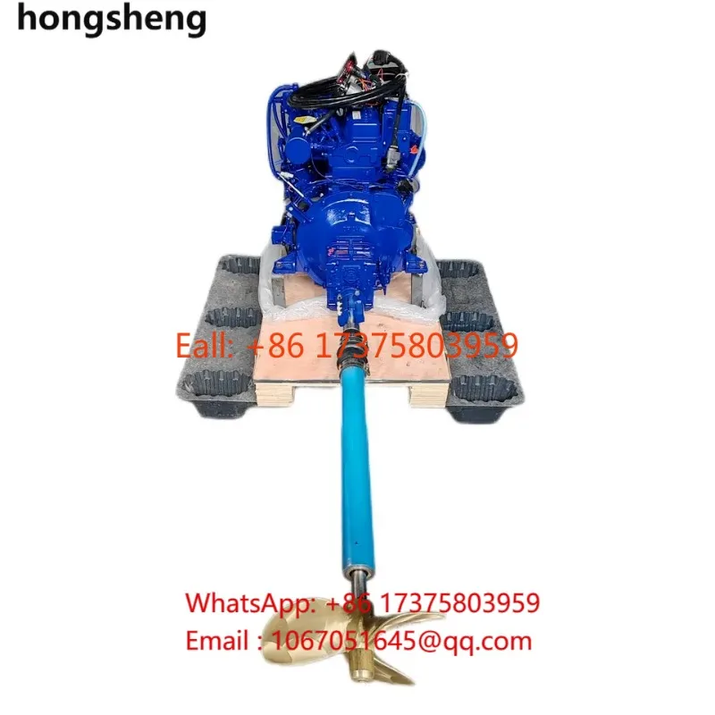 Sinooutput Lifeboat Engine 380J-3 with 20KW and Z F Gearbox Z F12M with RS Certificate in Hot Sale