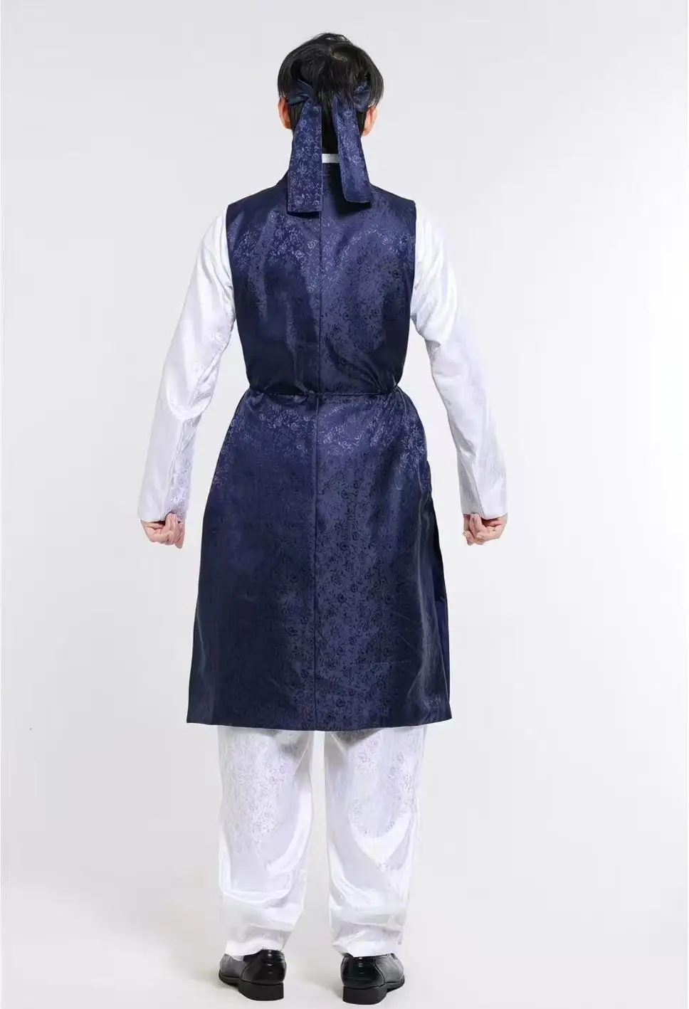 2026 New Men's Hanbok Traditional Korean Long Robe Clothes Festive Carnival Stage Performance Suits Wedding Groom Uniforms Male
