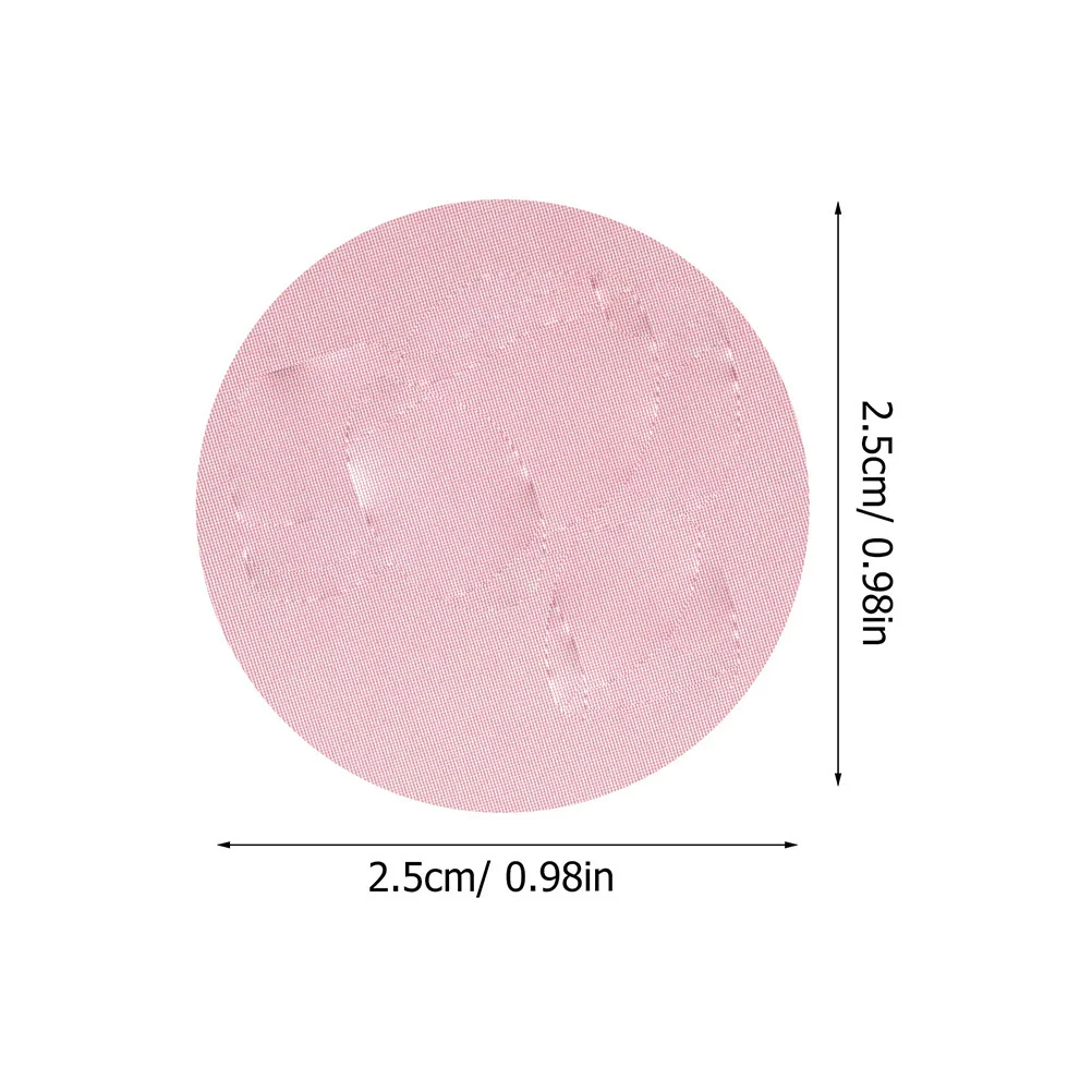 2 rotoli di piccoli adesivi a punti rotondi Etichette circolari adesive luminose per organizzare l'imballaggio Carta adesiva sigillante