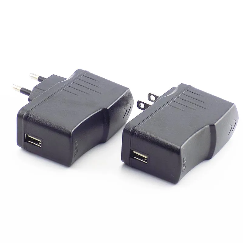 USB Port DC 5V 0.5A/1A/2A/3A 1000ma AC to DC Power plug Adapter supply Charger micro Charging For LED Strip Lights phone US EU