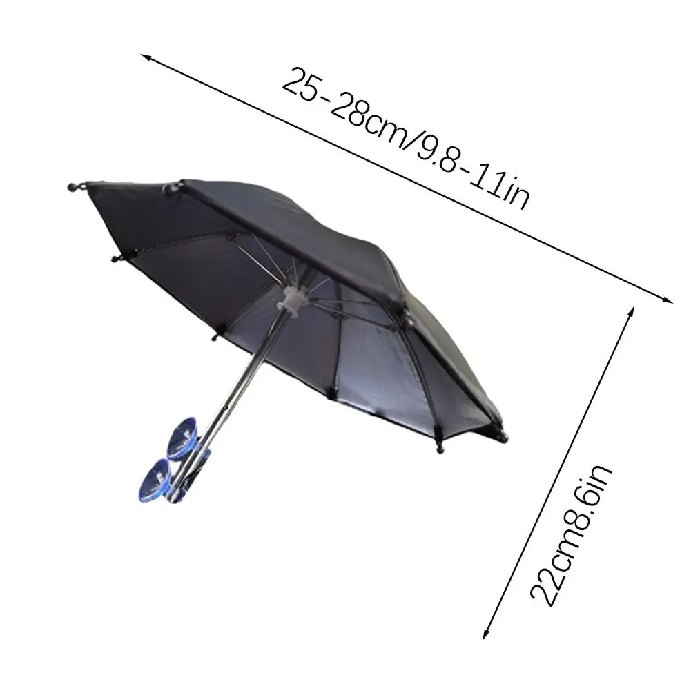 Universal Mini Regenschirm Ständer Halter Für Telefon Outdoor Reiten Wasserdichte Sonnenschirm Handys Regenschirm Halterung Halter