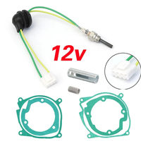 12V 7PCS Car Air Diesel Ceramic Glow Plug+Gasket Kit For Chinese Diesel Heater 2 -8KW Car Parking Heater Car Accessories