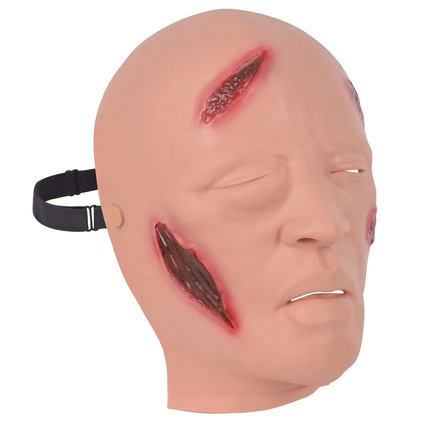 Ultrassist Facial Trauma Model Burn/Smallpox/Anthrax/Fracture/Mustard Gas Face Simulation Wounds for Military Facial Care Train - view 2
