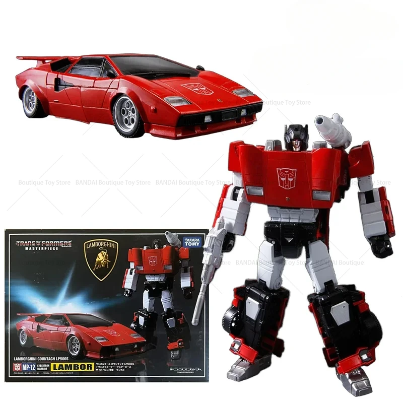 

Takara Tromy Transformed toys Masterpiece MP-12 Lambor 15Cm Anime Original Action Figure Model Kit Toy Birthday Gift Collection