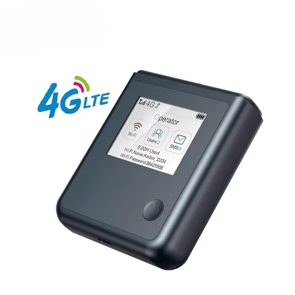 MF302 Fast 300Mbps Portable WiFi Hotspot Pocket 4G LTE CAT4 Router with Wifi 6 for travel and teleworking