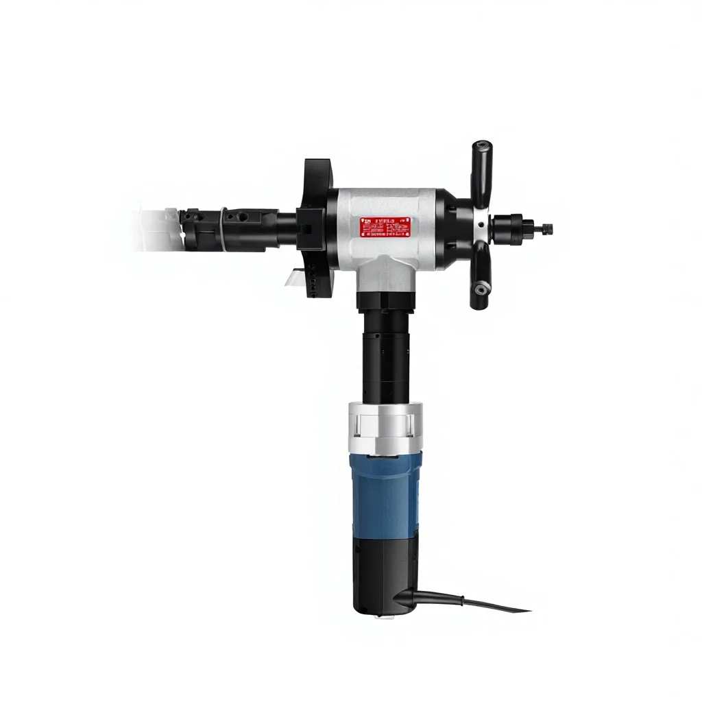 

IDE-159 Electric Handheld Mounted Pipe Beveling Machine Bearing Gear 1.6kW Stainless Steel Tube Cold Cutting Pipe Chamfering