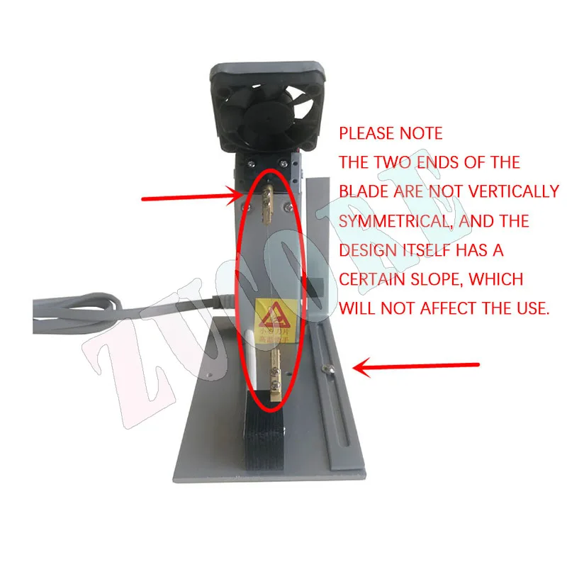 YC-18 شريط لاصق كهروميكانيكي ساخن سكين قابل للتعديل آلة القطع الساخنة علامة تجارية يدوية صغيرة