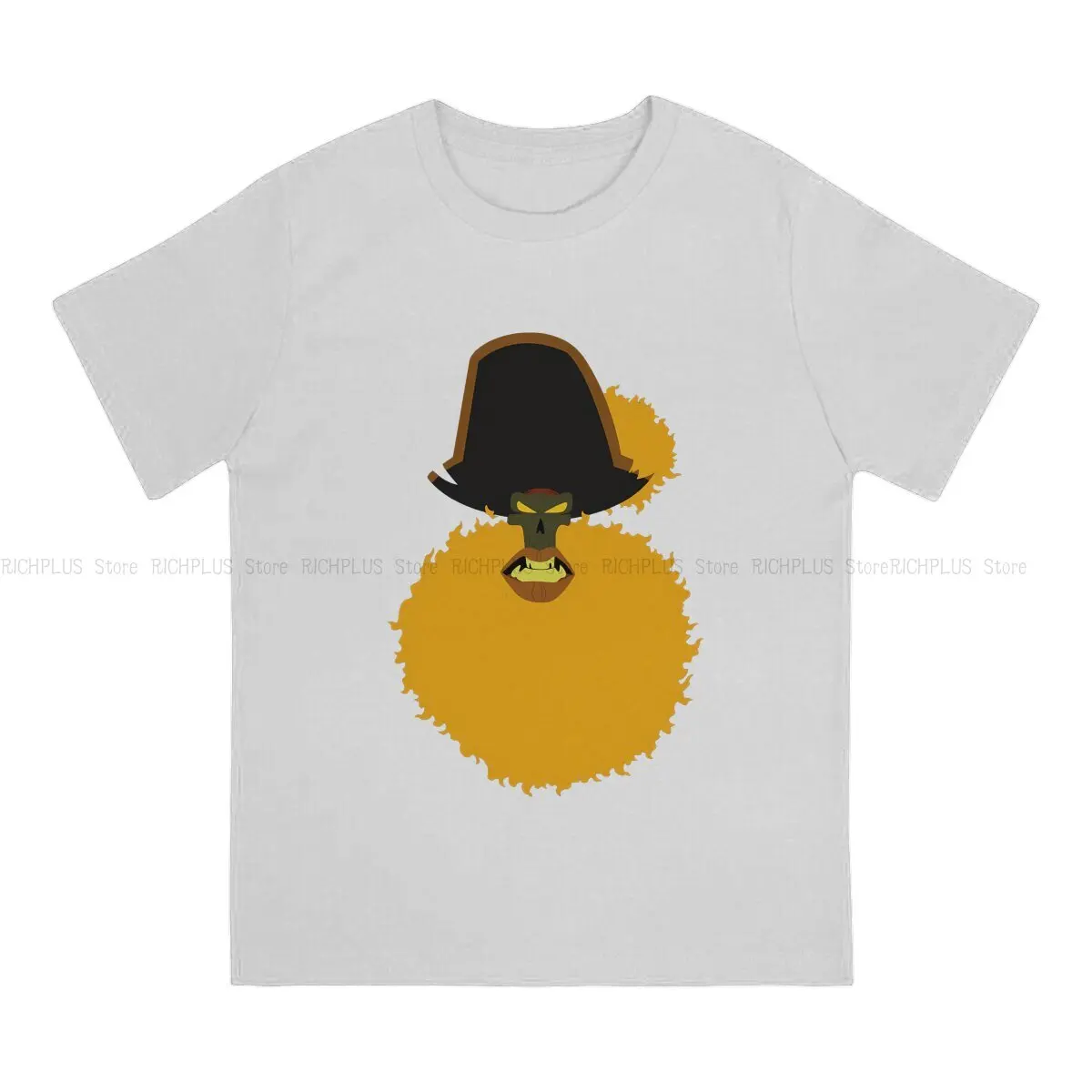 LECHUCK CURSE Men TShirt Monkey Island Game O Neck Short Sleeve Polyester T Shirt Humor Birthday Gifts