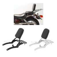 Motorcycle Passenger Backrest Sissy Bar Luggage Rack For YAMAHA Virago XV 400 535 XV400 XV535 All years