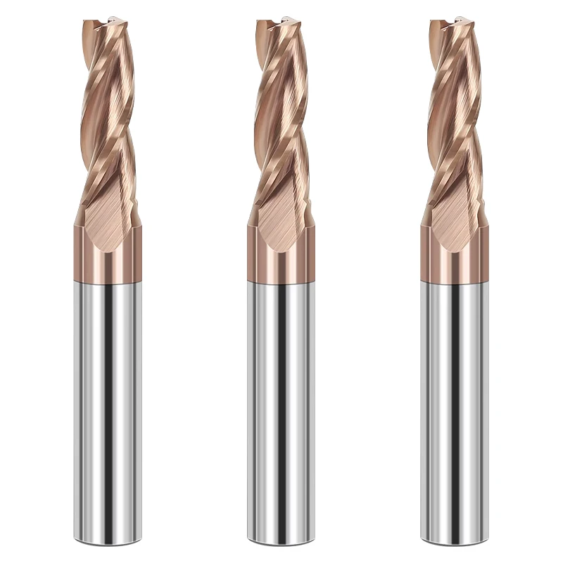 KH CNC 0.5-20 درجة 4 6 8 12 16 عرقوب الشطب نهاية المطاحن كربيد تفتق نهاية مطحنة الزاوي CNC بالقطع القاطع المعادن راوتر بت #6