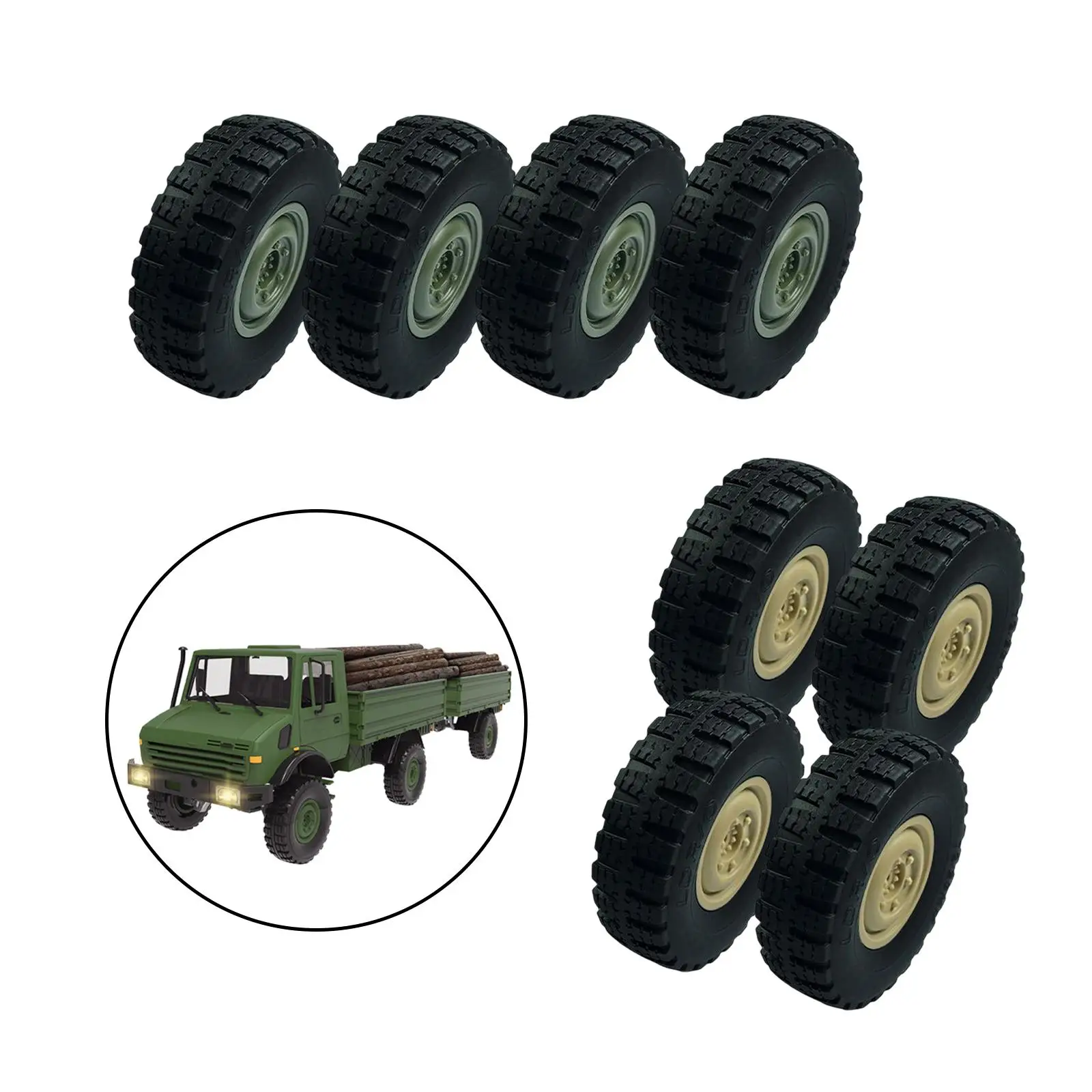 RC Car RC Tyre Upgrade Decoration Accs Upgrade for P06 Vehicle Hobby Model