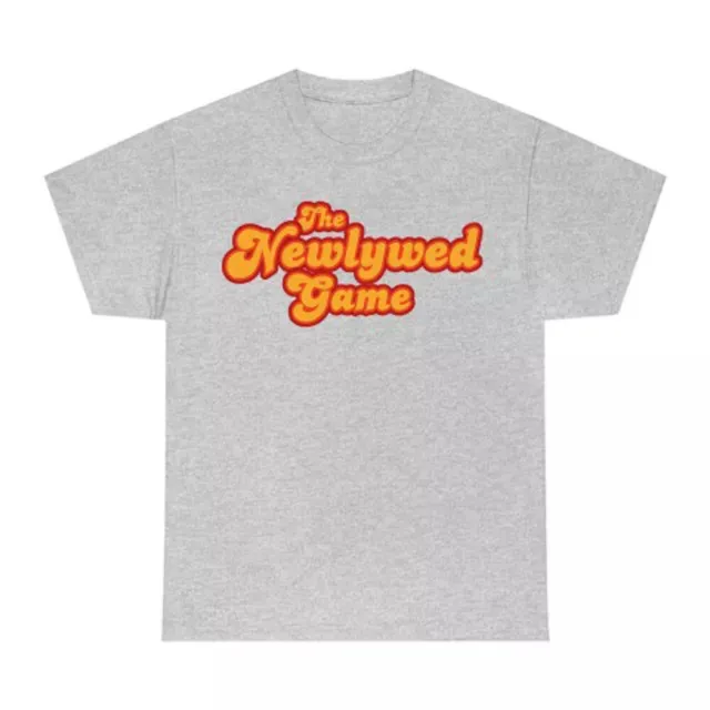 The Newlywed Game Tv Game Show Men's Gray Cotton Tee S-3XL Available