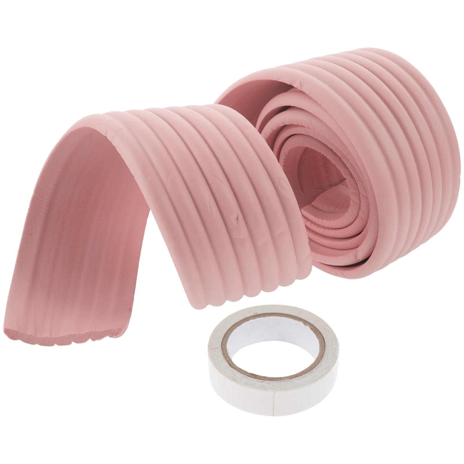 Mousse de Couverture Auto-Adhésive pour Marches d'Escalier, Produit en Polymère pour Échelle Superposée, de Couleur Rose, pour le Remplacement du Lit