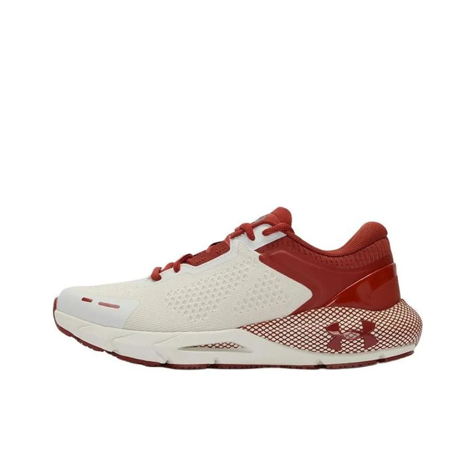 Under Armour HOVR Phantom 24/7 Abrasion Resistant Low top Casual Running Shoes Women's White Red 3028447-840