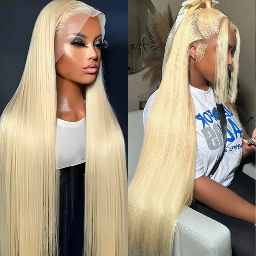 

30 40 Inch Honey Blond 613 Hd Lace Frontal Wig 13x6 Hd Lace Front Wigs 100% Human Hair Bone Straight Human Hair Wigs 220 Density