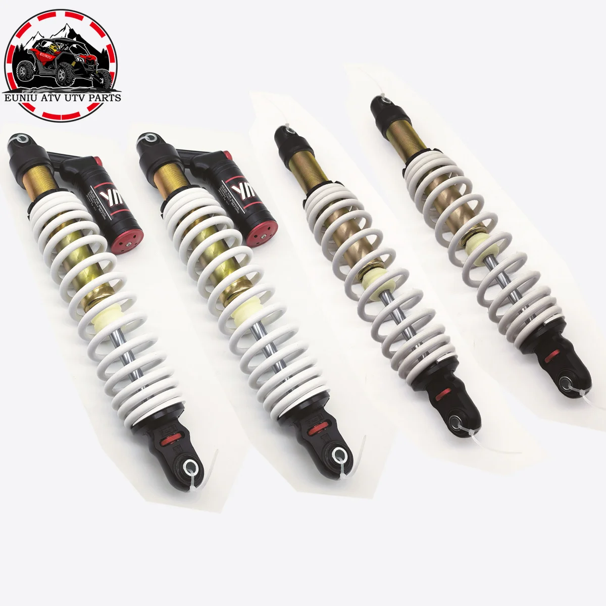 

2PCS Front And 2PCS Rear Shock Absorber Assembly For Liangzi Odes 1000 ATV QUAD GO KART Parts No.17001010120 17001020140